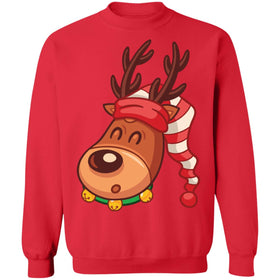 Buy red Ugly Christmas Classic Rudolph  Sweater