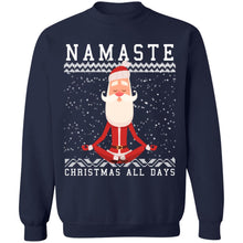 Ugly Christmas Namaste all days Sweater