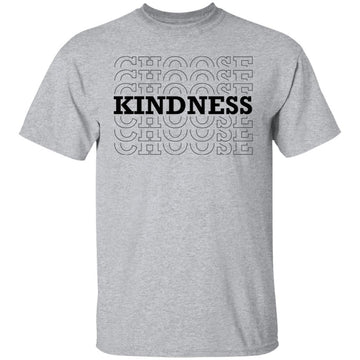 Buy sport-grey Choose kindness T-shirts &amp; Hoodie
