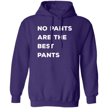 Buy purple No pants are the best pants T-shirts &amp; Hoodie
