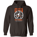 Pitbull_G185 Pullover Hoodie 8 oz. CustomCat