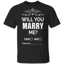 Will you marry me? T-shirts & Hoodie-1