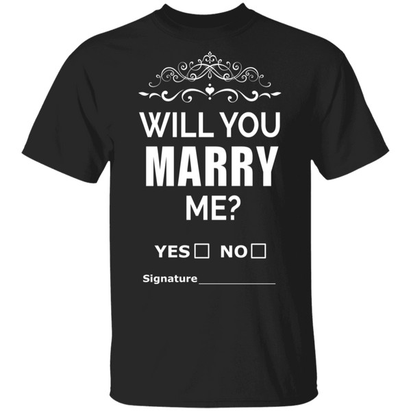 Will you marry me? T-shirts & Hoodie