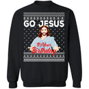 Go Jesus Ugly Christmas Sweater-1
