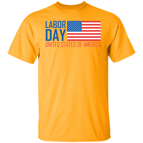 Buy gold Happy Labor day T-shirts &amp; Hoodie