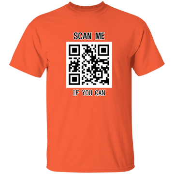 Buy orange Scan me if you can T-shrits &amp; Tank top