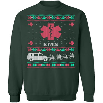 EMS Ugly Christmas Sweater CustomCat