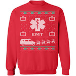 EMT Ugly Christmas Sweater CustomCat