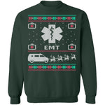 EMT Ugly Christmas Sweater CustomCat