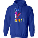 Eat Sleep Art Repeat T-Shirt CustomCat