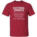 Electrical Engineer Definition T-Shirt CustomCat