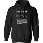 Electrician Defintion T-Shirt CustomCat