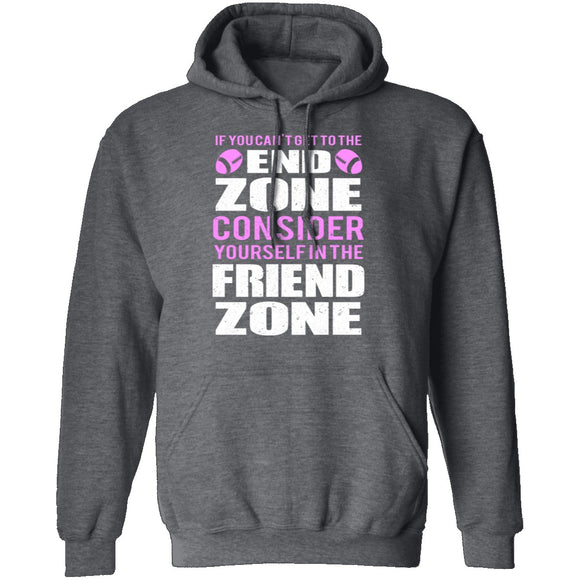 End Zone Friend Zone T-Shirt CustomCat