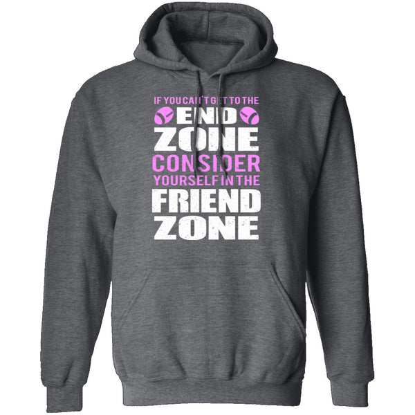 End Zone Friend Zone T-Shirt CustomCat