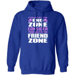 End Zone Friend Zone T-Shirt CustomCat