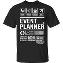 Event Planner T-Shirt CustomCat