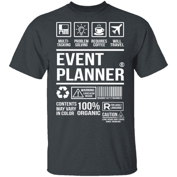 Event Planner T-Shirt CustomCat