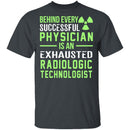 Exhausted Radiologic Technologist T-Shirt CustomCat