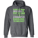 Exhausted Radiologic Technologist T-Shirt CustomCat