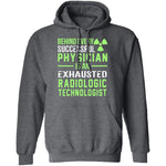 Exhausted Radiologic Technologist T-Shirt CustomCat