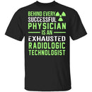 Exhausted Radiologic Technologist T-Shirt CustomCat