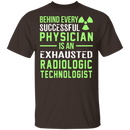 Exhausted Radiologic Technologist T-Shirt CustomCat