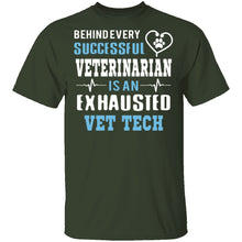 Exhausted Vet Tech T-Shirt