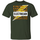 Expensive Qualified Electrician T-Shirt CustomCat