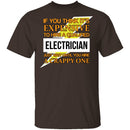 Expensive Qualified Electrician T-Shirt CustomCat