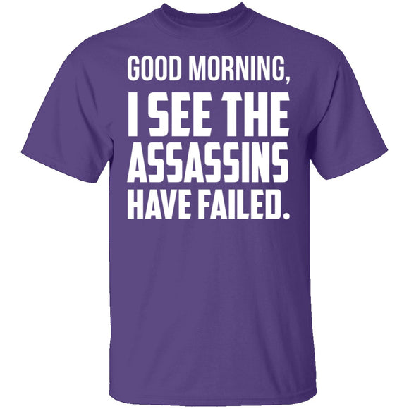 Failed Assassins T-Shirt CustomCat