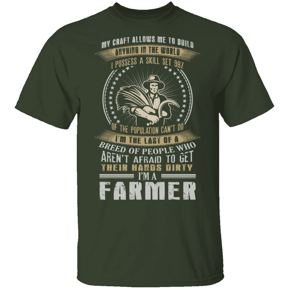Farmer - Last Of A Dying Breed T-Shirt CustomCat