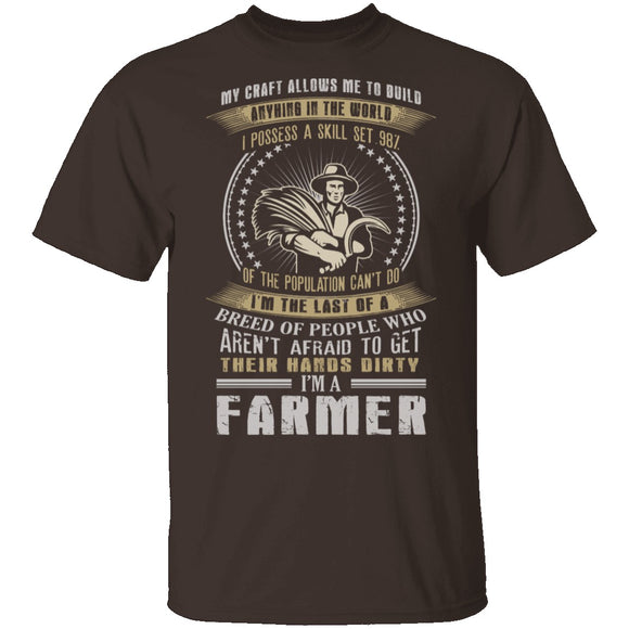 Farmer - Last Of A Dying Breed T-Shirt CustomCat