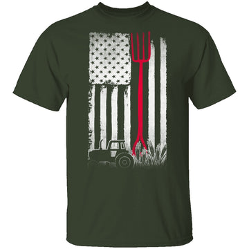 Farming Flag T-Shirt CustomCat