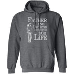 Father and Daughter Best Friends for Life T-Shirt CustomCat