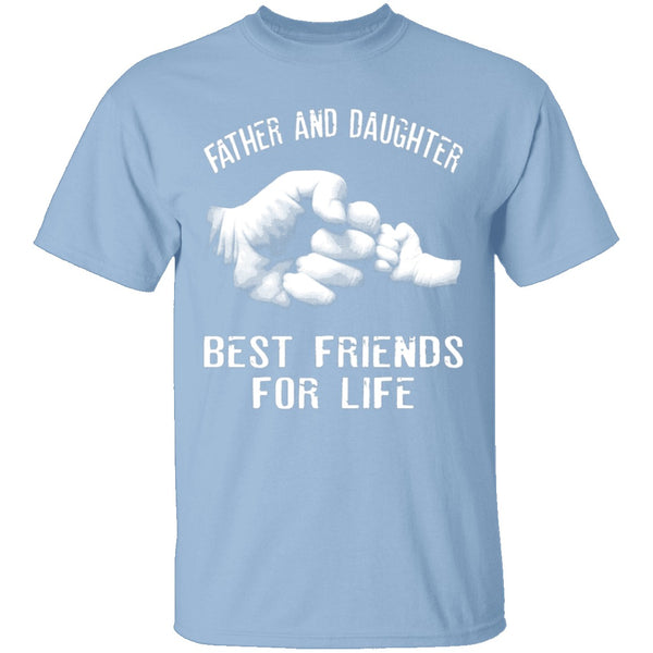 Father and Daughter T-Shirt CustomCat