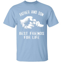Father and Son Fist Bump Friends T-Shirt