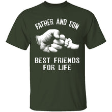 Father and Son Fist Bump Friends T-Shirt