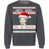 Feel My Sweater Ugly Christmas Sweater CustomCat
