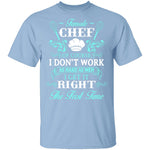 Female Chef T-Shirt CustomCat
