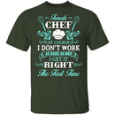 Female Chef T-Shirt CustomCat