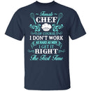 Female Chef T-Shirt CustomCat