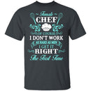Female Chef T-Shirt CustomCat