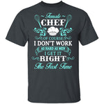Female Chef T-Shirt CustomCat