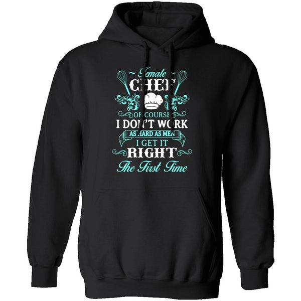 Female Chef T-Shirt CustomCat