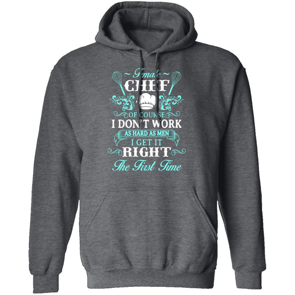 Female Chef T-Shirt CustomCat