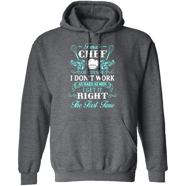 Female Chef T-Shirt CustomCat