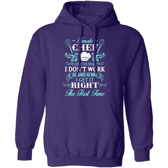 Female Chef T-Shirt CustomCat