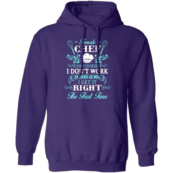 Female Chef T-Shirt CustomCat