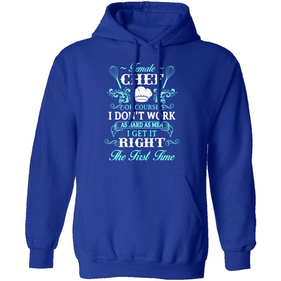Female Chef T-Shirt CustomCat
