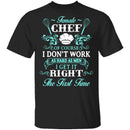 Female Chef T-Shirt CustomCat